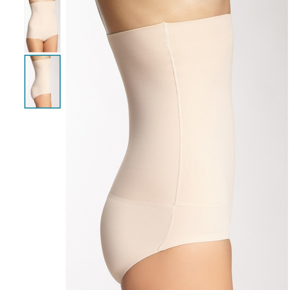 New Ultra Smooth High Waist Briefs Nude - Picture 2 of 7